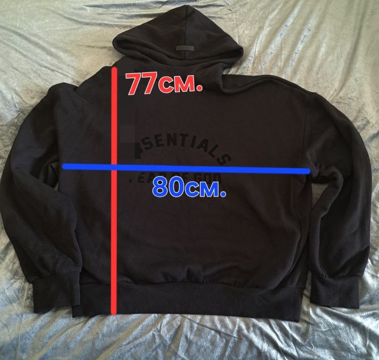 ESSENTIALS Fear of god мъжки суичър/худи оувърсайз