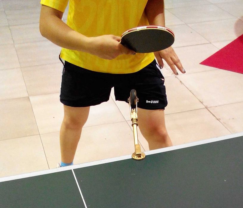 Тренажер для настольного тенниса...