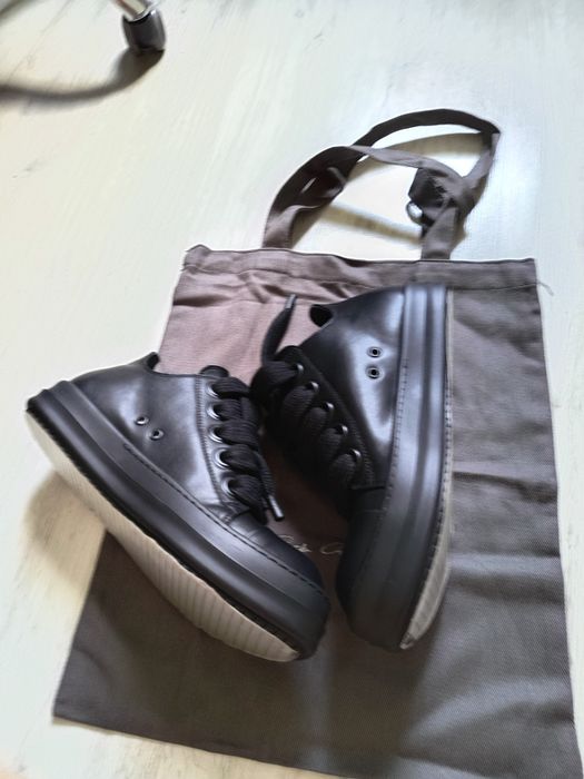 Rick Owens Ramones low leather 42