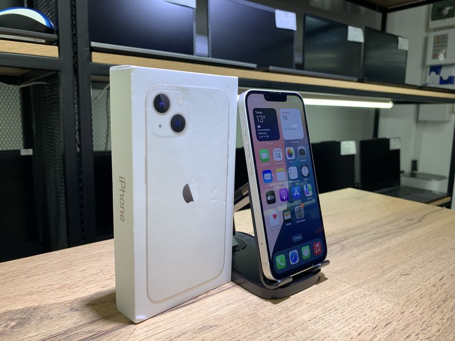 iPhone 13, 128GB, Starlight, АКБ 100%, 1044/10