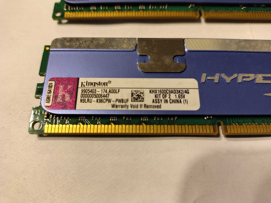 Vand/schimb DDR3 Kingston Hyperx