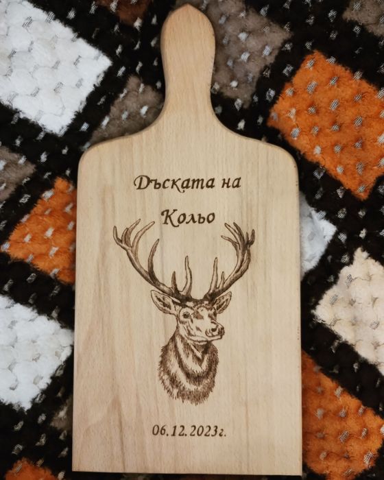 Ръчно пирографиране на албуми, табели, картички, кутии и др