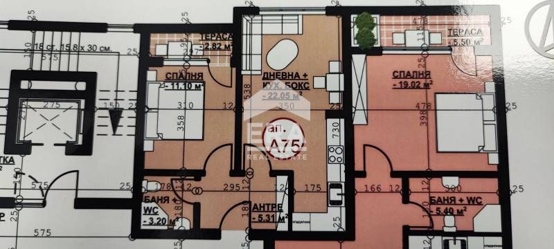 Двустаен апартамент