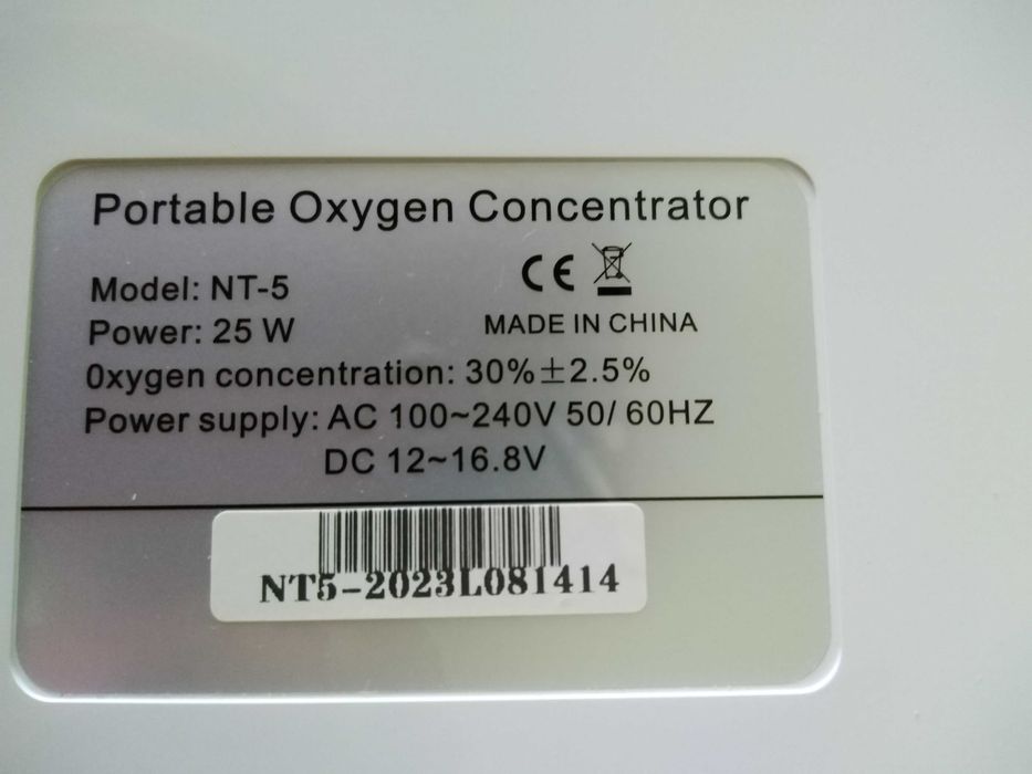 Concentrator oxigen Varon NT 5