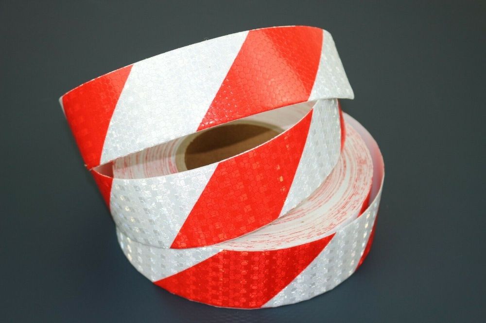 Светлоотразителна Лента Тиксо Самозалепяща 3D Пчелна пита 5см 7 цвята