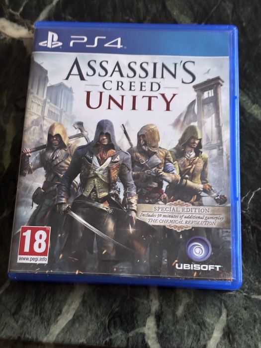 Ps4 игра Assaissins creed unity