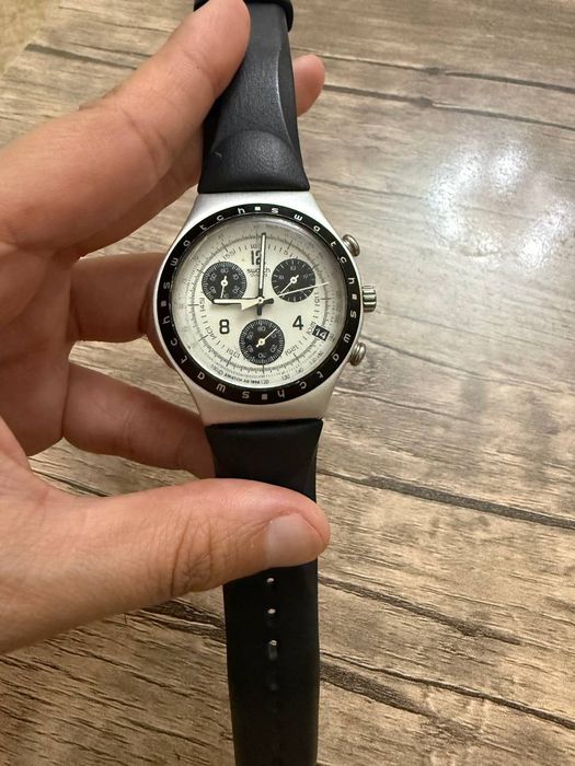 : Швейцарские винтажные часы Swatch Irony Chrono "Adrenaline"