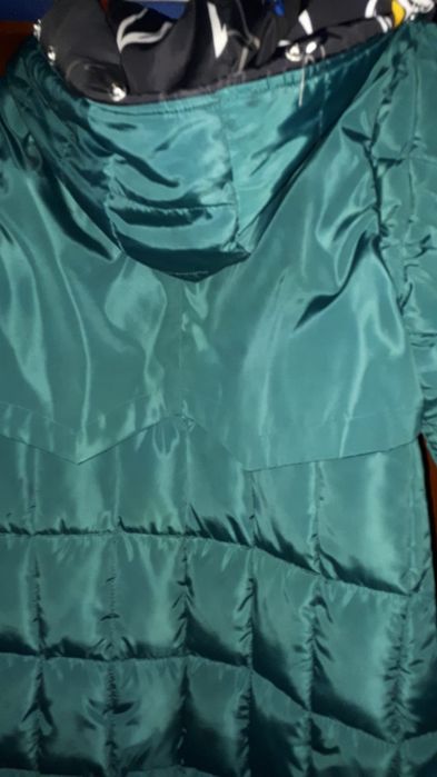 Geaca Matlasata  de Dama reversibila lunga  Marimea L-XL