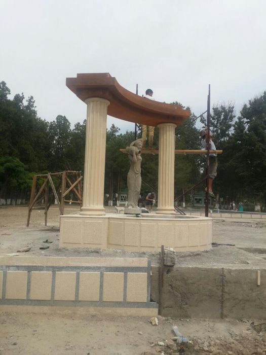 Агломерат(гранит, травертин и мрамор)