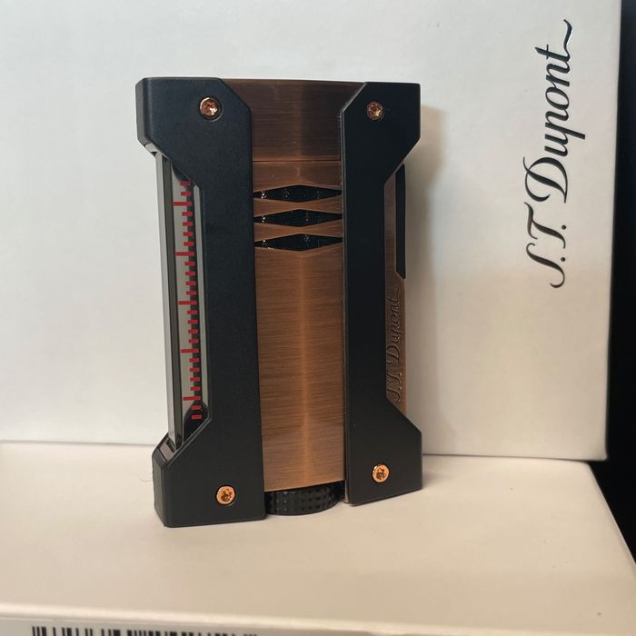 Оригинална запалка ST Dupont Defi Brushed Copper Гаранция Нова