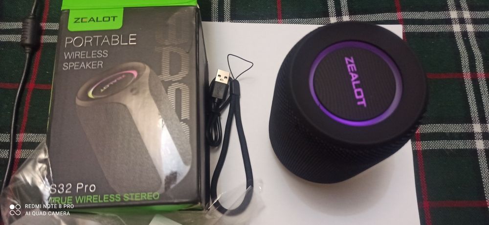 Колонка блутут Zealot S32pro
