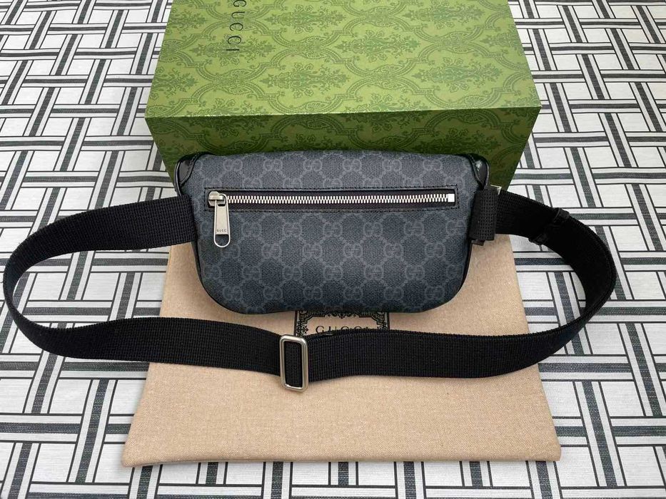 Чантичка Оригинална за Kръст Гучи Supreme Gucci Belt Bag Чанта Колан