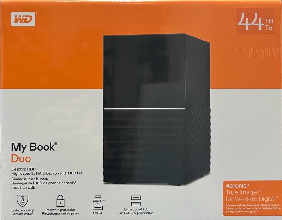 Hard Disk Extern 44TB Western Digital- My Book Duo [#21706#]