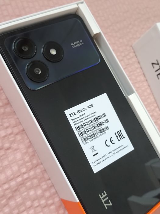 ZTE Blade A36 64гб !НОВЫЙ!