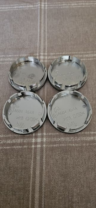 Сребристи капачки за Хонда Honda 56 mm