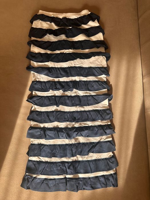 Къса лятна морска еластична рокля