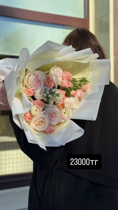 Цветы букеты розы