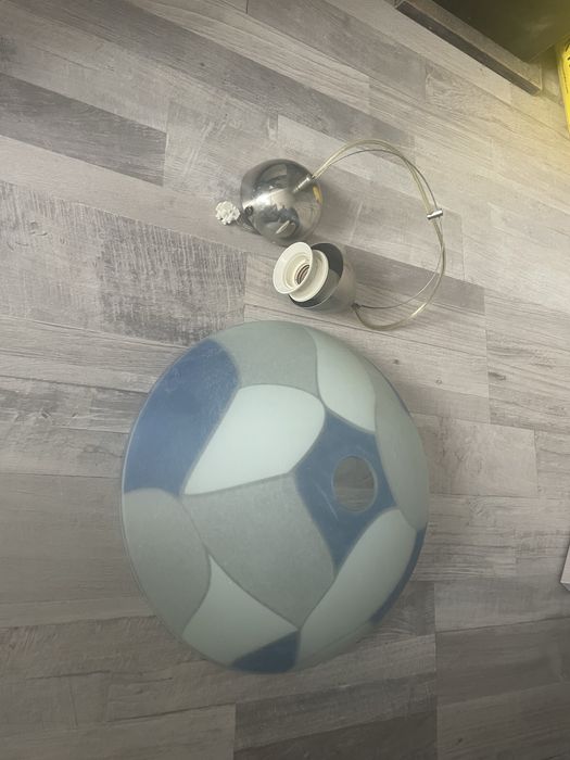 Синьо с бяло Полилей