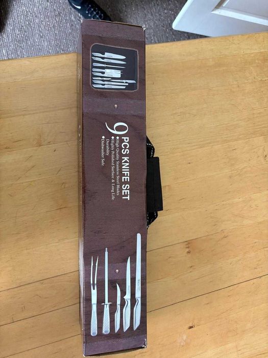 Set cutite inox 9 piese