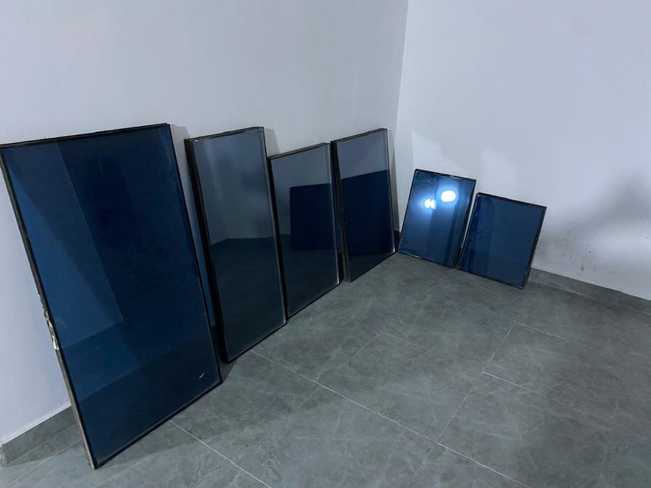 Пластиковые окна и витраж