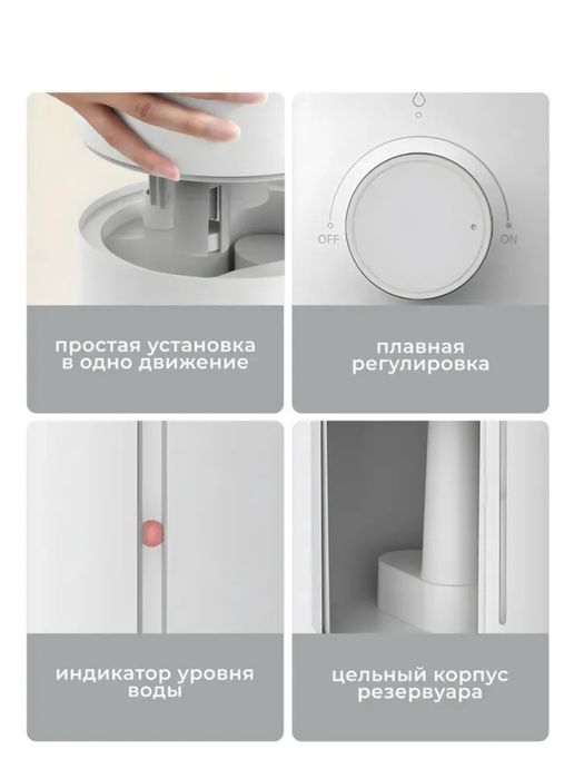 Увлажнитель воздуха•Xiaomi 2 lite•humidifer 4 литр•havo namlagich