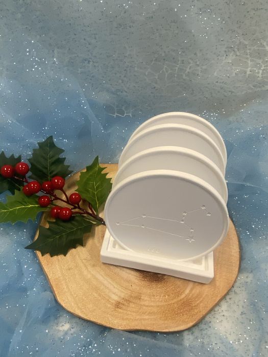 Керамични подложки Зодиак / Порцеланови чаши за кафе