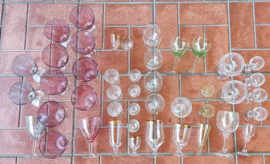 графин + рюмки = набор комплект, ассорти стаканы фужеры из стекла