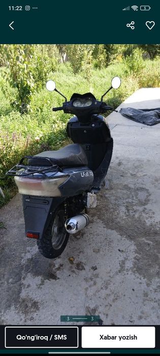 Skuter sotiladi 80kub