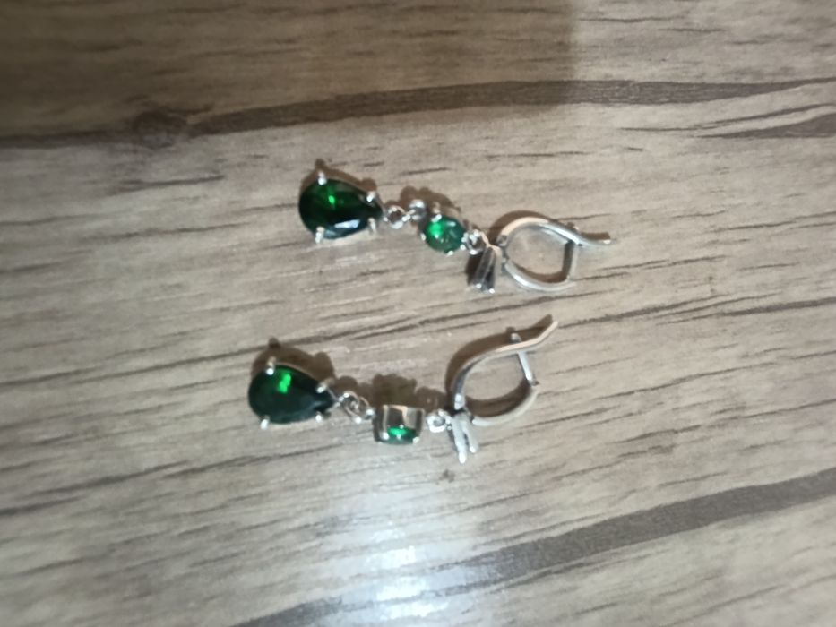 Серьги ручной работы 925 пробы