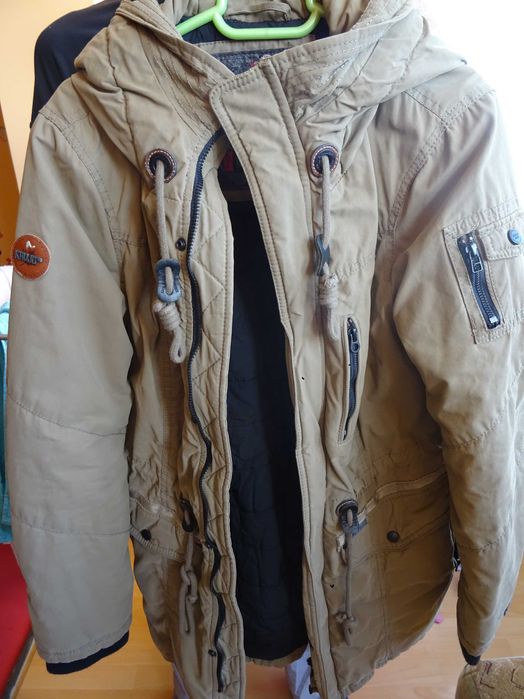 Geacă de iarnă căptusită, cu glugă, pentru femei, parka Khujo 40