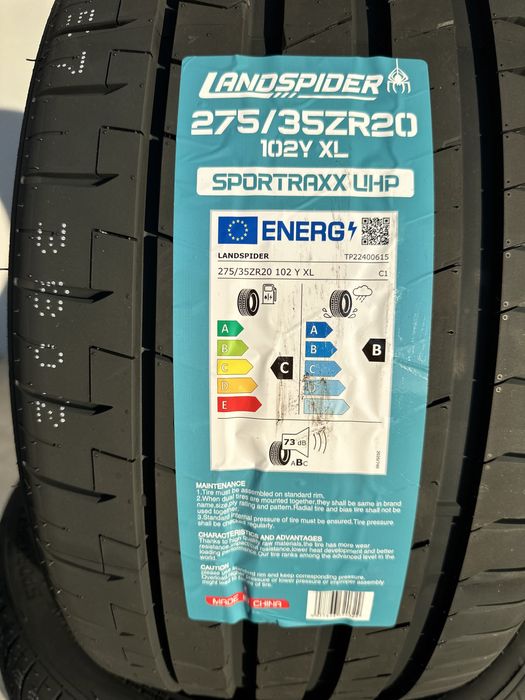 Нови летни гуми LANDSPIDER SPORTRAXX UHP 275/35R20 102Y XL Нов DOT