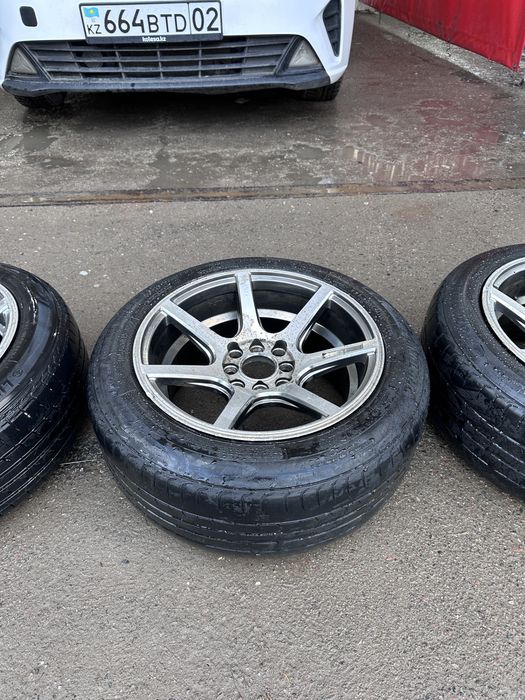 кованные диски 195/55/15 с резиной