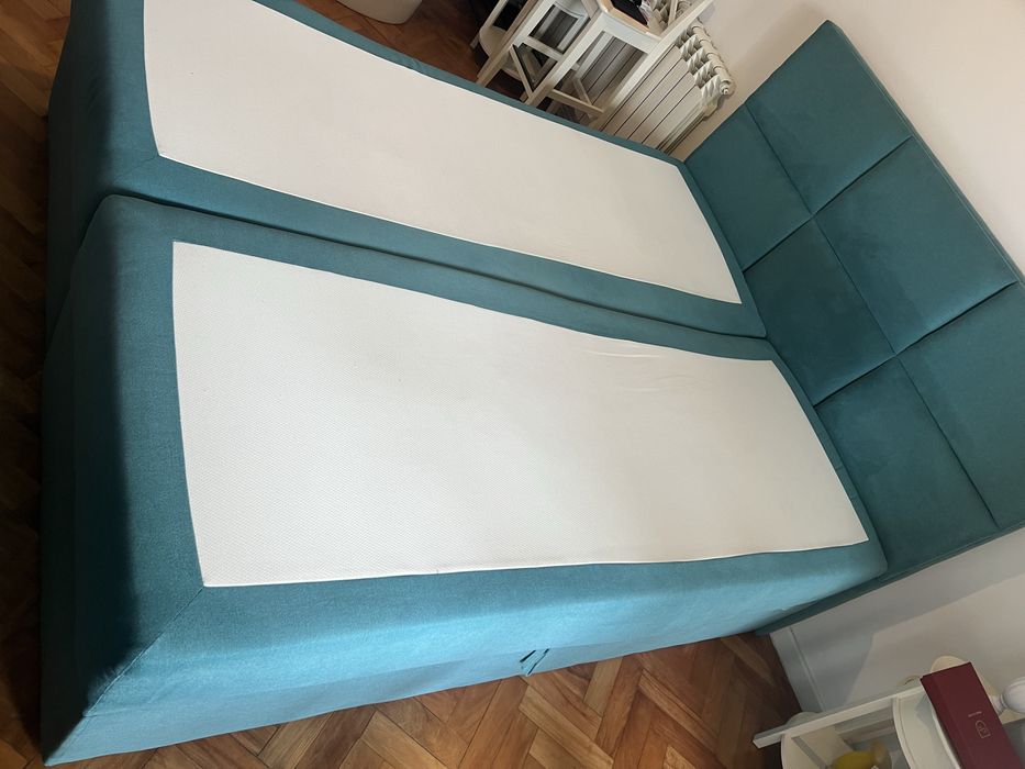 Pat 180/160  / cu spatiu depozitare