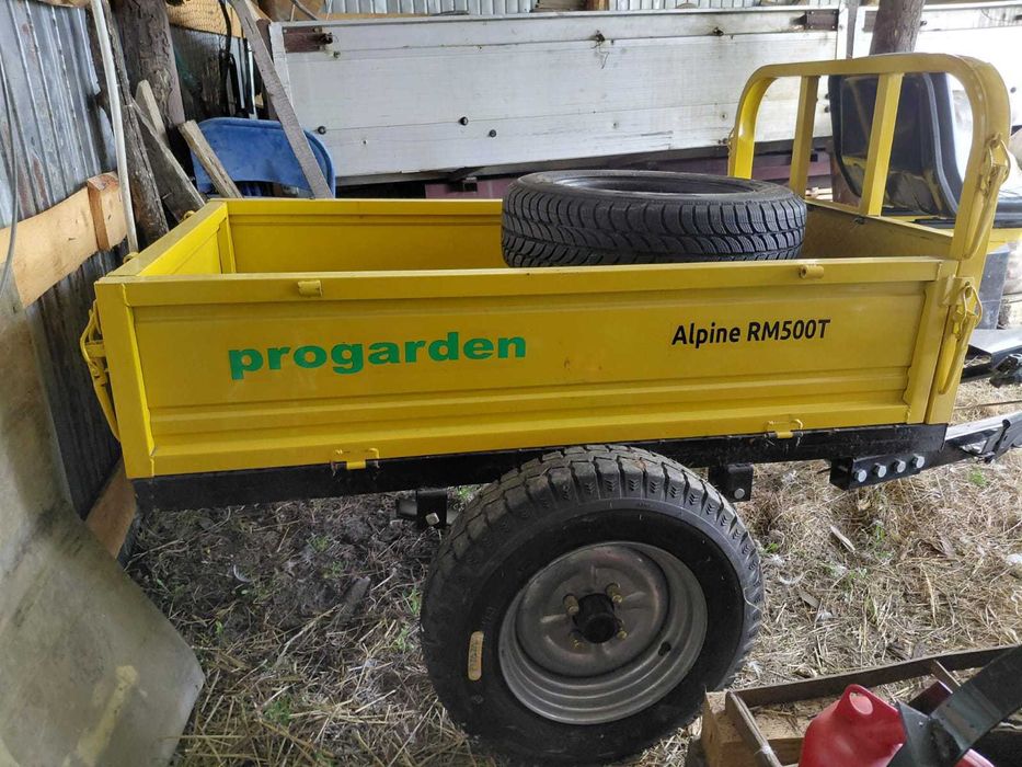 CA NOUA Remorca ProGarden Alpine RM500T, 500kg, diferential, tractiune