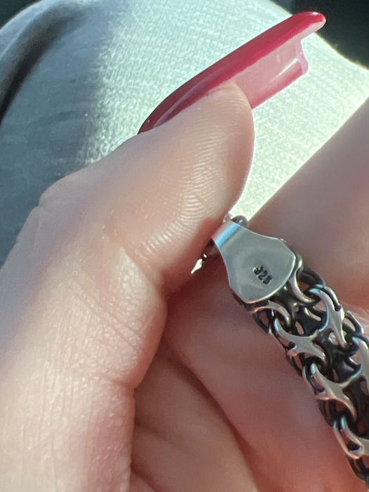 Серебрянный браслет 22 размера 18 грамм