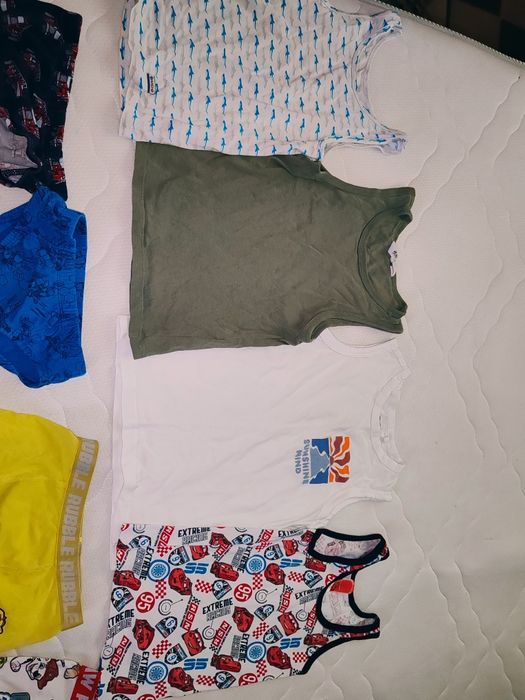 Lot maieuri, boxeri, chiloți 110-116 baieti