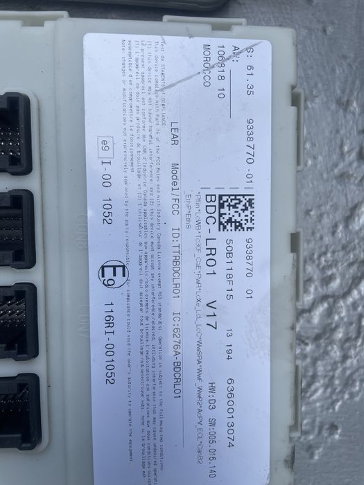 Компютър/ БДЦ БМВ Х5, Ф15 (computer/ bdc module bmw f15)
