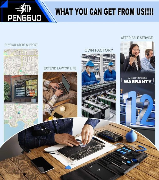 Батерия за MacBook Pro 15 инча A1707 (края 2016 г., средата 2017 г.)