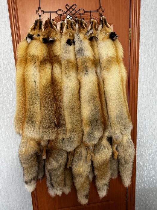 Мех  лисы натуральный.