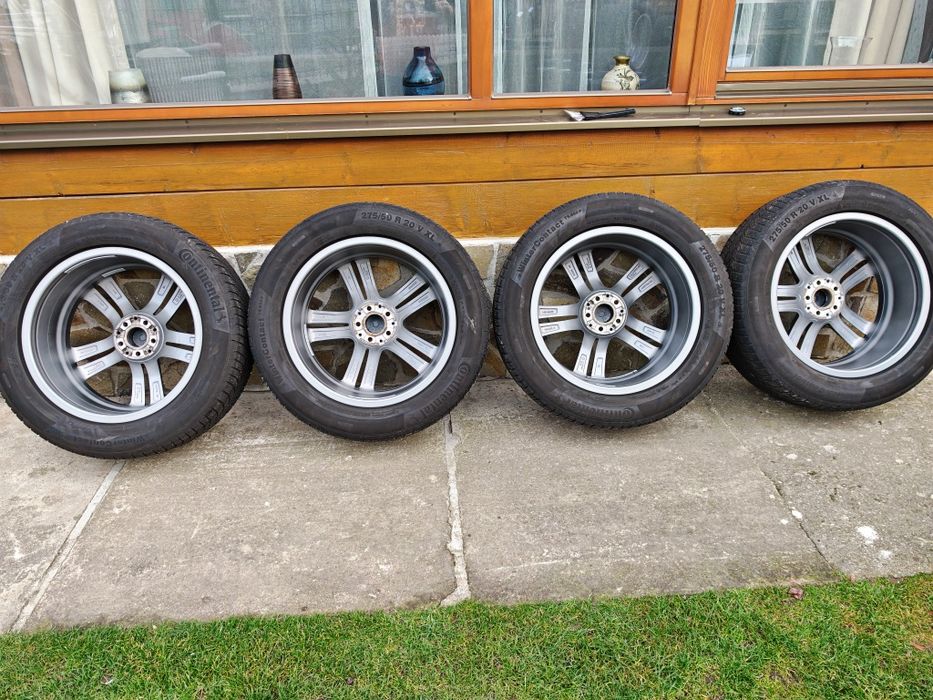 Jante Mercedes GLE r20 cu cauciucuri de iarna