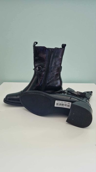 Нови черни боти от Естествена Кожа