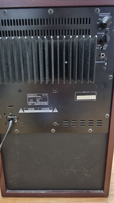 Сабвуфер Kenwood sw 515
