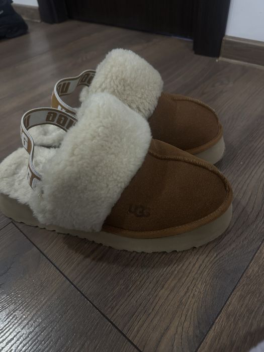 papuci ugg cu blana