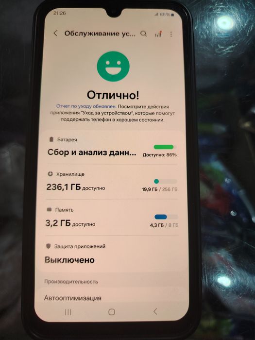 Samsung A 15 zur holatda