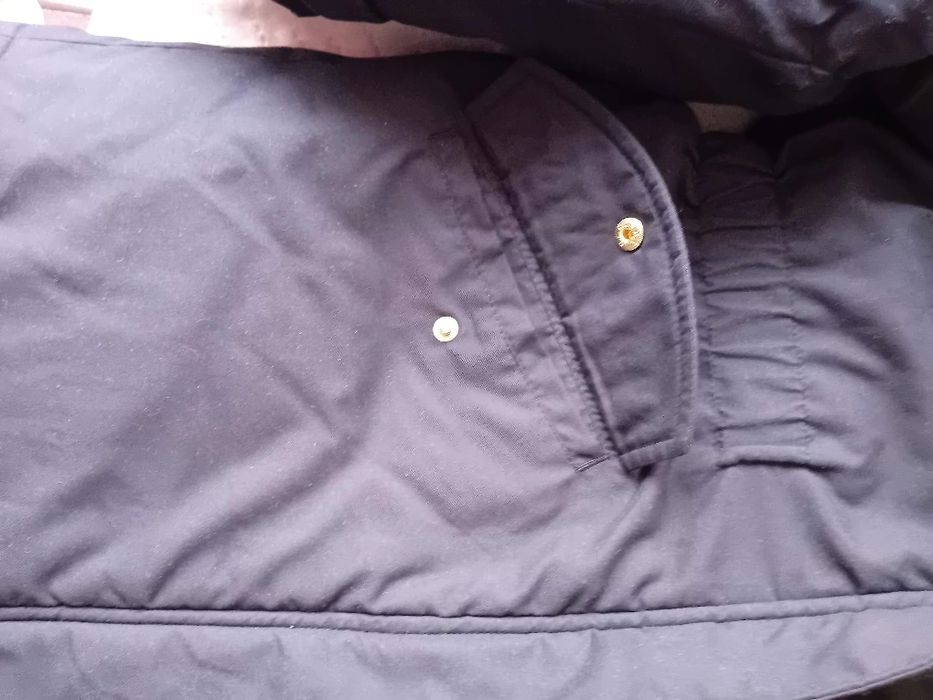 Черно яке парка за момиче ново с етикет