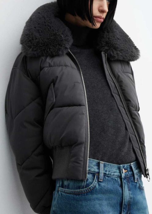 Женская куртка-бомбер MANGO XL