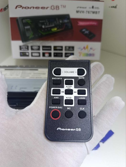 Magnitafon 767 BT Bluetooth Radio,USB, AUX, Rangi o'zgaradi