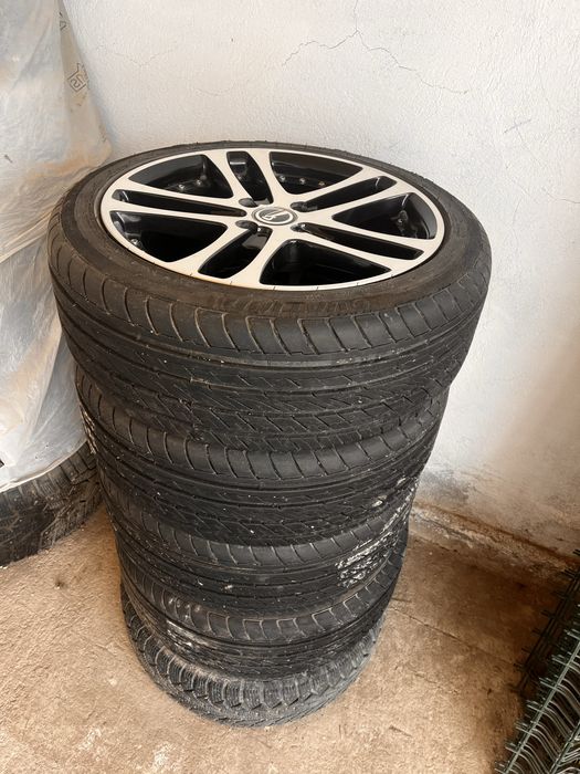 Диски с летней резиной на приору