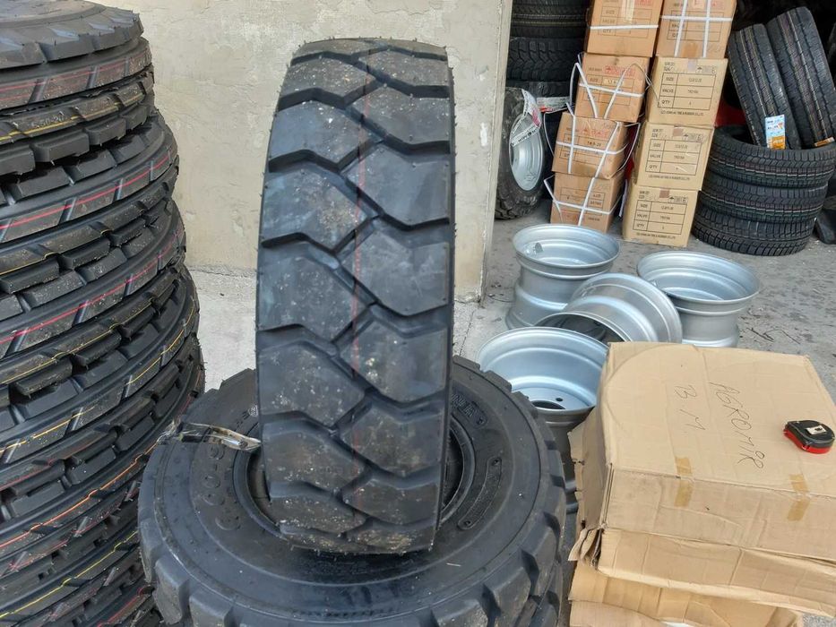 Anvelope noi de stivuitor cu camera 6.00-9 12PR livrare