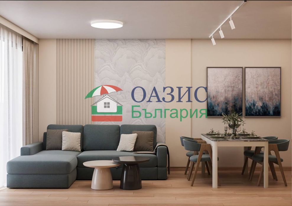 2-стаен апартамент на партер,Доменико, Свети Влас, България-62,53 кв. м.,
